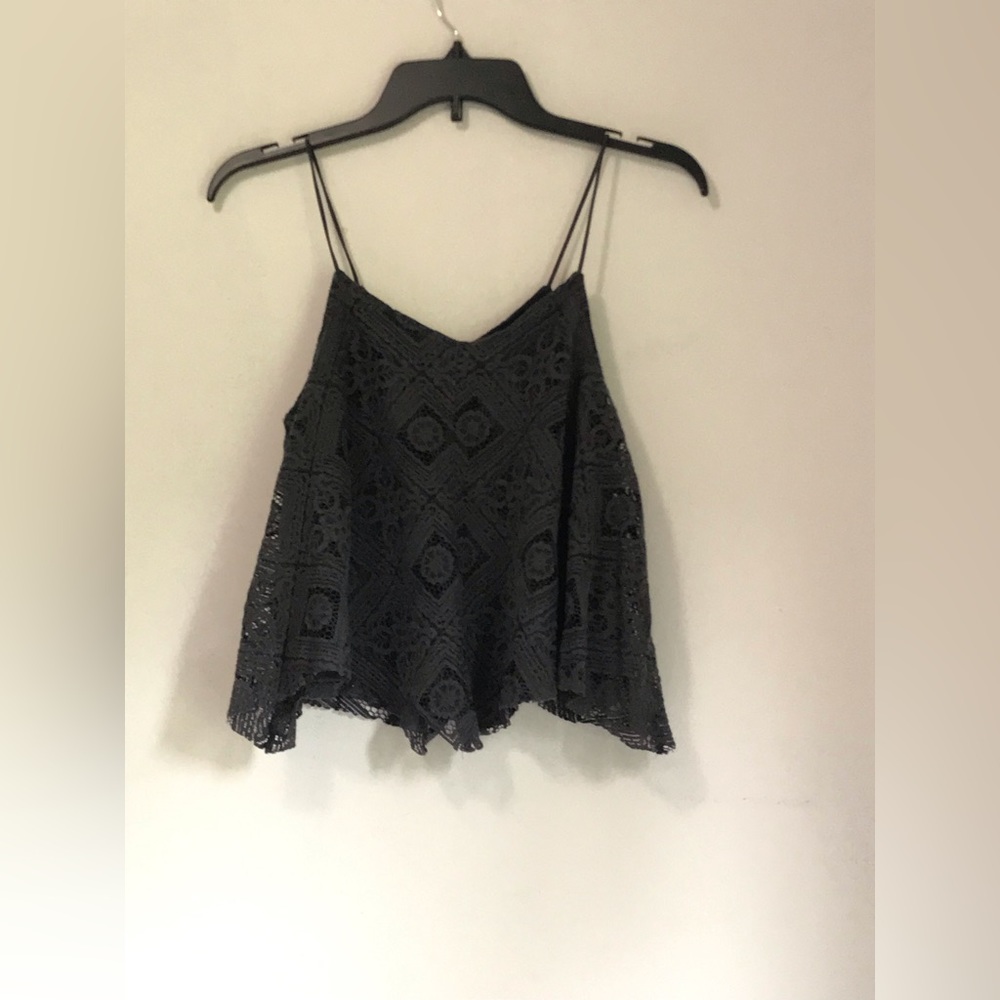 Spaghetti strap crop top